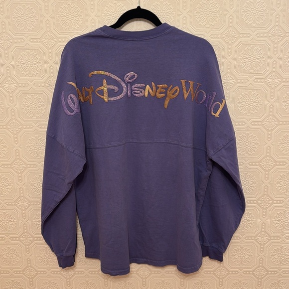 Walt Disney World 50th Spirit Jersey Glitter Lilac Spirit Jersey Size L - Picture 5 of 8